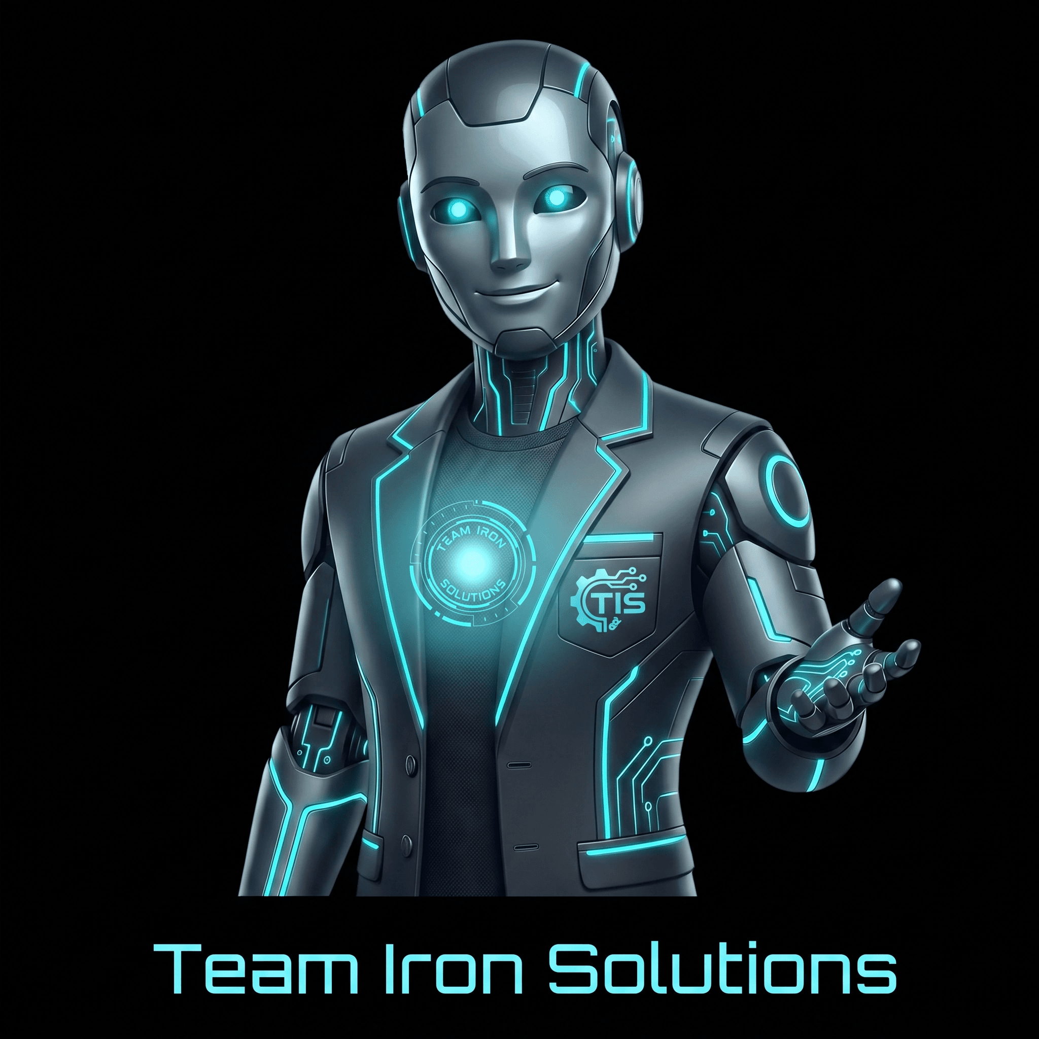 Iron AI Advisor — Mascote Team Iron Solutions